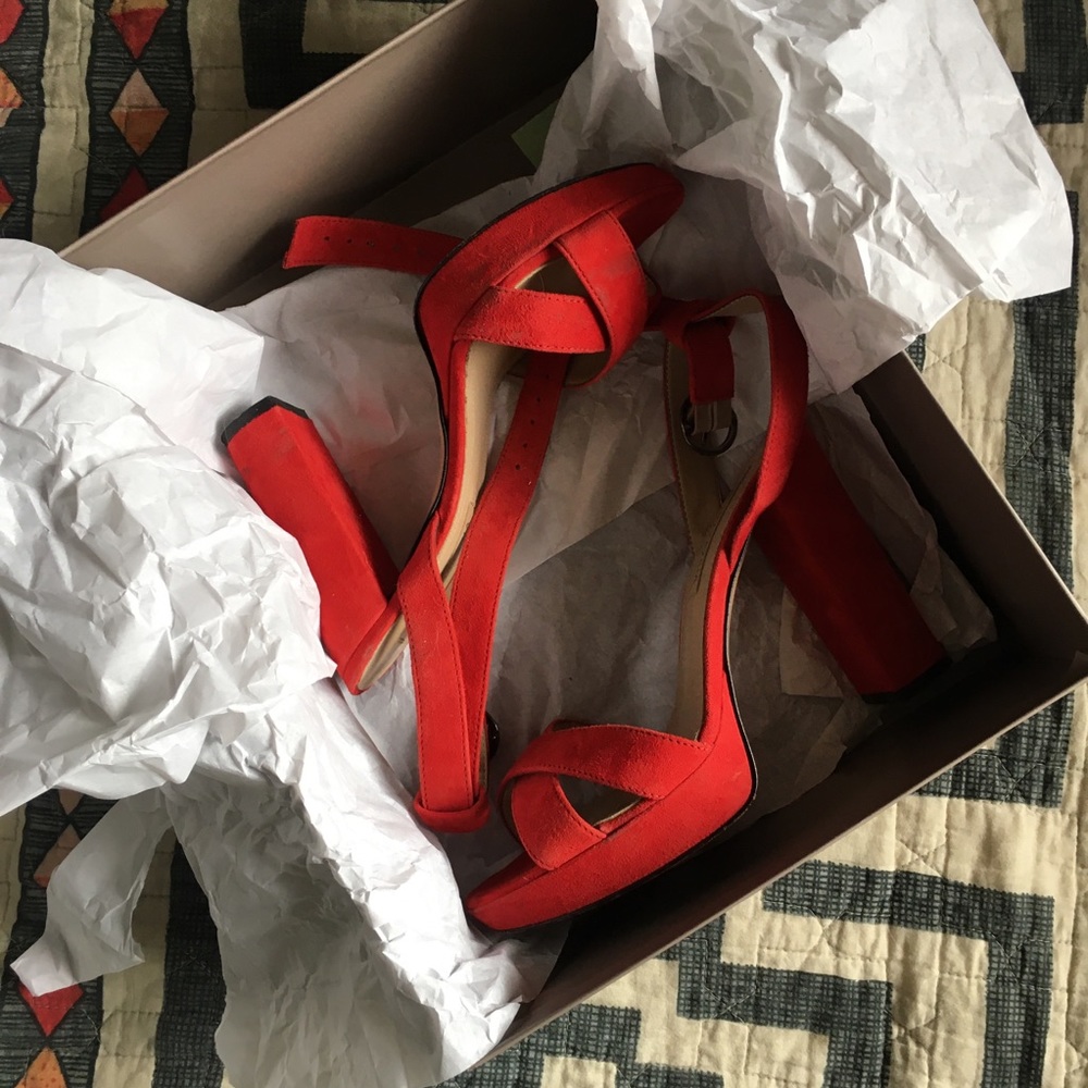 BCBG Red Heels